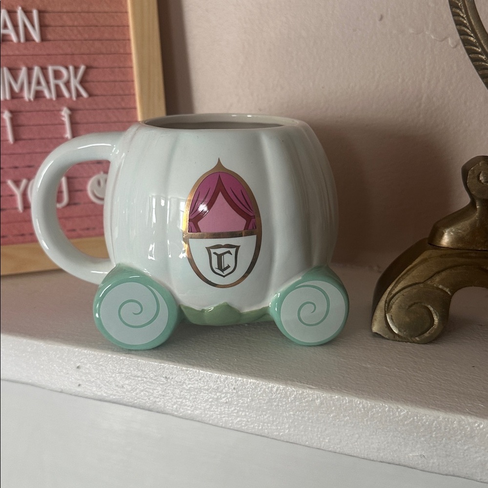 Disney Cinderella's Pumpkin Carriage Mug/Cup with Handle - Picture 2 of 7